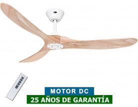 CasaFan Ventilador De Techo Casafan 315214 Eco Genuino 152cm Madera Natural/blanco