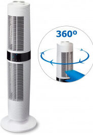 Clean Air Optima Ventilador De Torre Clean Air Optima Ca-406w / Hasta 520m³/h