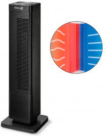 Clean Air Optima Ventilador Y Calefactor Clean Air Optima Ca-904b / 2en1 / Termostato Digital / Hasta 40m²