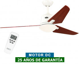 CasaFan Ventilador De Techo Casafan 513300 Eco Aviatos 132cm Blanco / Cerezo