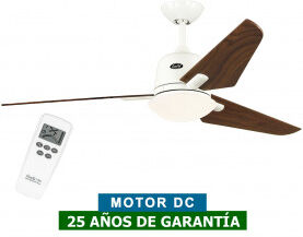 CasaFan Ventilador De Techo Casafan 513249 Eco Aviatos 132cm Blanco / Nogal