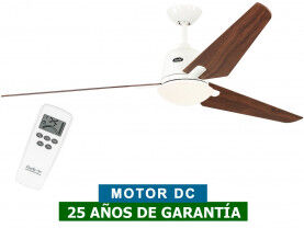 CasaFan Ventilador De Techo Casafan 516094 Eco Aviatos 162cm Blanco / Nogal