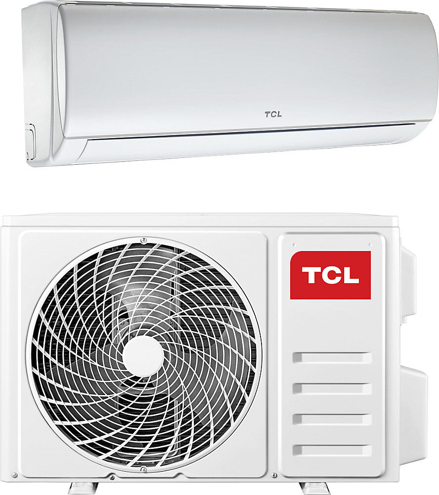 TCL Sistema de aire acondicionado split de 12.000 BTU, aparato 4 en 1 de 3,4 kW para refrigerar y calentar, blanco