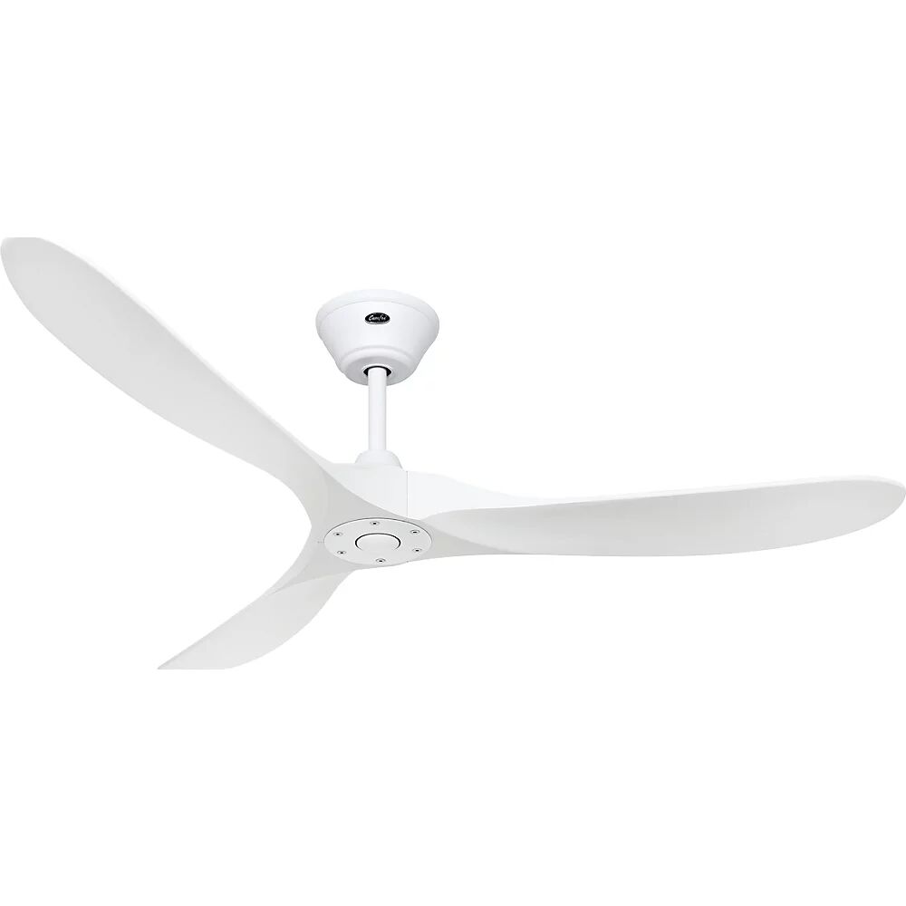 kaiserkraft Ventilador de techo ECO GENUINO, Ø del aspa 1520 mm, blanco mate / blanco mate