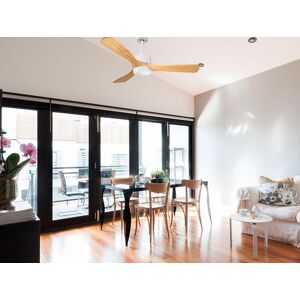PURLINE Ventilateur de Plafond ø132 cm avec Wifi Réversible Hypersilence pour 35 m² - Publicité