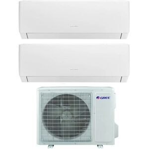 Climatiseur inverter dual split Gree série  9+12 avec gwhd(14)nk6oo r-32 wi-fi intégré 9000+12000