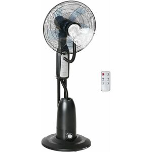 - Ventilateur sur pied 90W 3 vitesses D44,5cm Noir - Noir