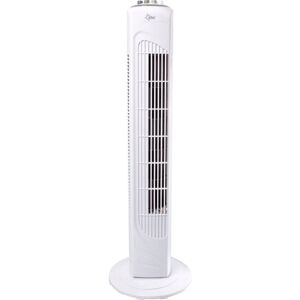 Ventilateur colonne oscillant Suntec Wellness CoolBreeze 7400 tv 45W 3 vitesses H74cm Blanc - Publicité