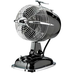 301502 Ventilateur de table retrojet noir/chrome - Casafan - Publicité