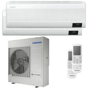 Climatiseur Samsung WindFree AVANT double split 18000 + 24000 BTU onduleur A ++ wifi unite exterieure 10,0 kW