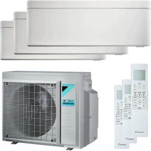 Climatiseur split d'essai elegant Daikin 9000 + 9000 + 12000 BTU onduleur A ++ unite exterieure wifi 6,8 kW