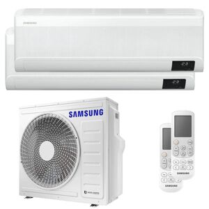 Climatiseur Samsung windfree Avant dual split 7000 + 24000 BTU A ++ wifi unite exterieure 8,0 kW