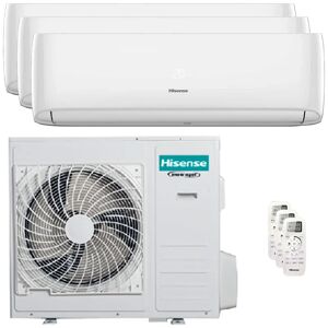 Climatiseur Hisense Hi-Comfort trial split 12000+12000+12000 BTU inverter A++ wifi unite exterieure 8.0 kW