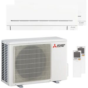 Climatiseur double split Mitsubishi Electric MSZ-AP 9000 + 12000 BTU onduleur A++ wifi externe 4,2 kW