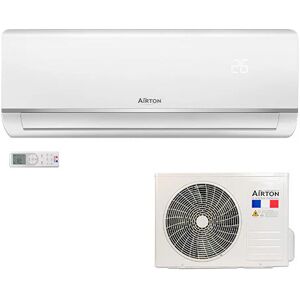 Airton Climatiseur réversible - Pompe à chaleur Air Air (PAC) 3400W (Jusqu'à 45m²)