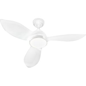 FARELEK Ventilateur de plafond 3 pales à éclairage LED Corsica blanc Farelek 70W - Ø1170mm