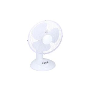 Daewoo Ventilateur de table 45w 30cm 3 vitesses blanc VENTINTERIOR - Publicité