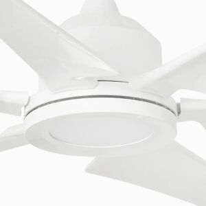 FARO BARCELONA Ventilateur Cies XL grandes pièces, DC blanc - Publicité