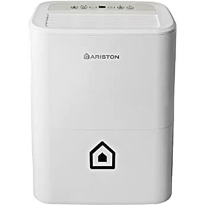 Ariston Deos 16S NET WiFi Déshumidificateur Portable Haut de gamme 16L, Contrôle Électronique du niveau d’Humidité, Fonction Buanderie, Silencieux, pour des pièces allant jusqu'à 44 m² - Publicité