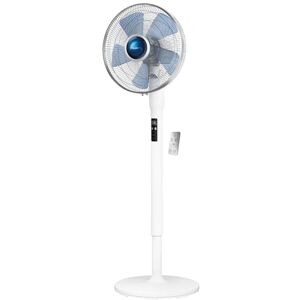 Rowenta Turbo Silence Extrême+ Ventilateur sur pied, Silencieux, Puissant, 5 vitesses, Avec télécommande, Arrêt automatique VU5870F0 - Publicité