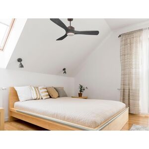 Purline Ventilateur de plafond ø132 cm avec LED et Wifi Reversible Hypersilenc