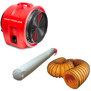 Mw Tools Ventilateur MV400PP avec tuyau et sac filtrant MW Tools