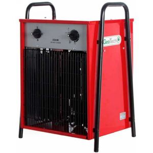 GeoTech EH 2200 T - Générateur d'air chaud électrique avec ventilateur - 22 KW - triphasé