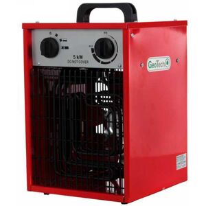 GeoTech EH 500 T - Générateur d'air chaud électrique avec ventilateur - triphasé