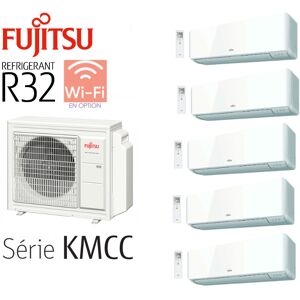 Fujitsu Siemens 5-Split Muraux AOY100M5-KB + 4 ASY25MI-KMCC + 1 ASY35MI-KMCC