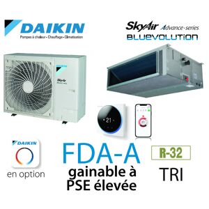 Gainable encastré haute pression statique ADVANCE FDA250A triphasé