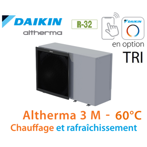 Daikin Pompe à chaleur Air/Eau Daikin Altherma 3 M Monobloc EBLA16D3W17