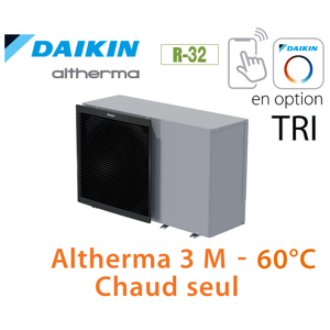 Daikin Pompe à chaleur Air/Eau Daikin Altherma 3 M Monobloc EDLA16D3W17