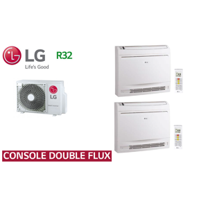 LG Bi-Split CONSOLE DOUBLE FLUX MU2R17.U13 + 2 x UQ09F.NA0