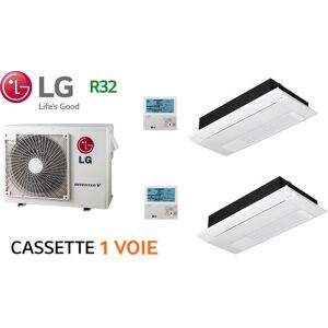 LG Bi-Split Cassette 1 voie MU3R21.U23 + 1X MT09R.NU1 + 1 X MT11R.NU1