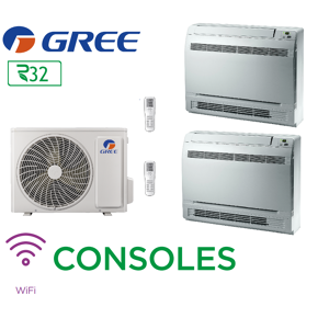 GREE Bi-split CONSOLES FM 24 + 1 FM CNS 9 + 1 FM CNS 12