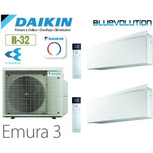 Emura 3 Bisplit 2MXM50A + 2 FTXJ25AW - R32