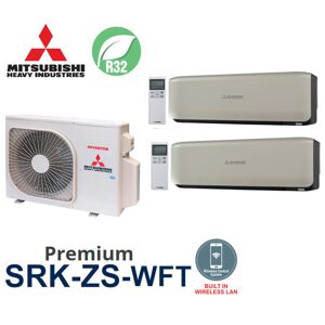 Mitsubishi Heavy Industries Bi-split PREMIUM SCM40ZS-W + 2 SRK20ZS-WFT