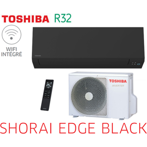 Toshiba Mural SHORAI EDGE BLACK RAS-B10G3KVSGB-E