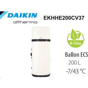 Daikin Chauffe-eau Thermodynamique Monobloc Altherma M HW - EKHHE200CV37