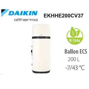 Daikin Chauffe-eau Thermodynamique Monobloc Altherma M HW - EKHHE200CV37