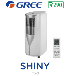 GREE Climatiseur mobile SHINY 9