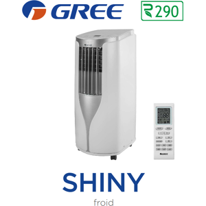 GREE Climatiseur mobile SHINY 12