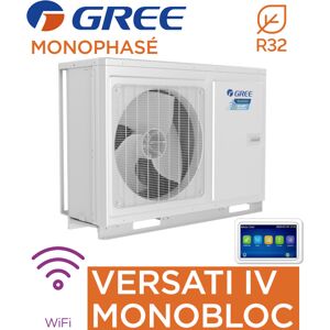 Pompe à chaleur VERSATI IV MONOBLOC MB 16 de GREE