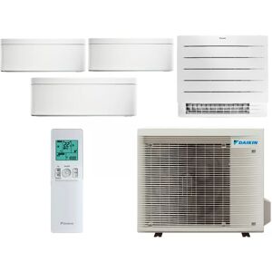 Daikin Quadri-split Stylish 4MXM80A + 2 X CTXA15CW + FTXA20CW + FVXM35A - Publicité