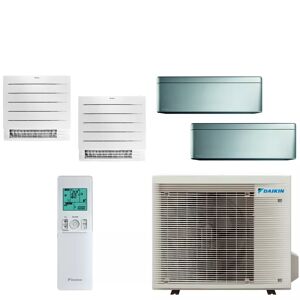 Daikin Quadri-split Stylish 4MXM80A + 2 X CTXA15BS + CVXM20A + FVXM35A - Publicité