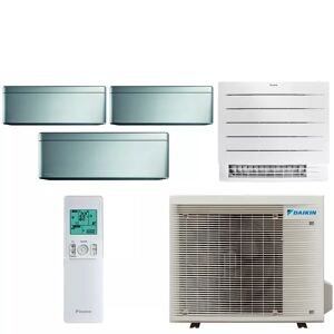 Daikin Quadri-split Stylish 4MXM80A + 2 X CTXA15BS + FTXA25BS + FVXM35A - Publicité