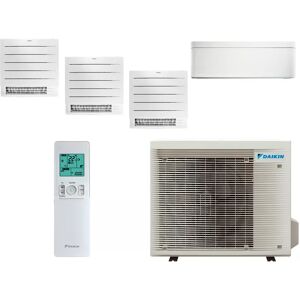 Daikin Quadri-split Stylish 4MXM80A + 2 X CVXM20A + CTXA15AW + FVXM35A - Publicité