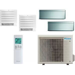 Daikin Quadri-split Stylish 4MXM80A + 2 X CVXM20A + CTXA15BS + FTXA25BS - Publicité