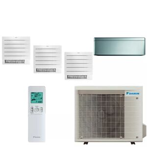 Daikin Quadri-split Stylish 4MXM80A + 2 X CVXM20A + CTXA15BS + FVXM25A - Publicité