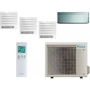 Daikin Quadri-split Stylish 4MXM80A + 2 X CVXM20A + CTXA15BS + FVXM35A - Publicité